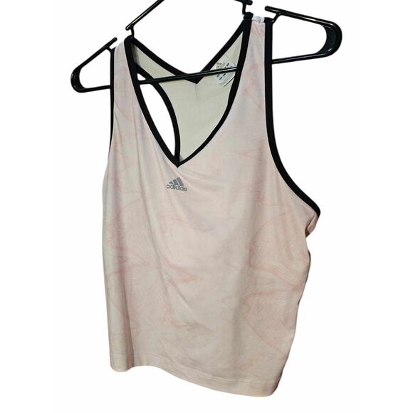 Adidas Tank & Capri Workout Set Tank Size XL/ Pant Size M (K18) - Picture 2 of 7